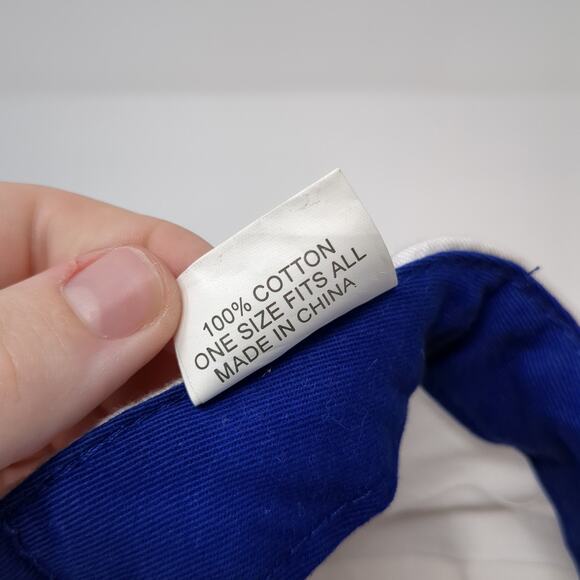 Saints Snapback Cap White One Size Adjustable Embroidered 6 Panel Monarch - Picture 11 of 11